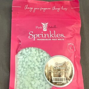 Pink Zebra Cool Cotton Sprinkles - Light Blue